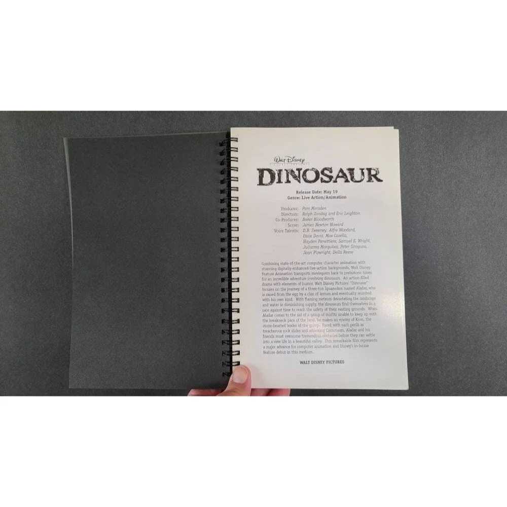 Vintage Movie-Themed Journal/Notebook